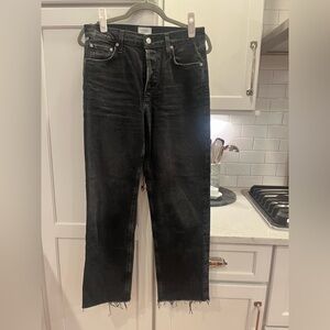 Citizens Of Humanity Wide Leg Straight Jeans
